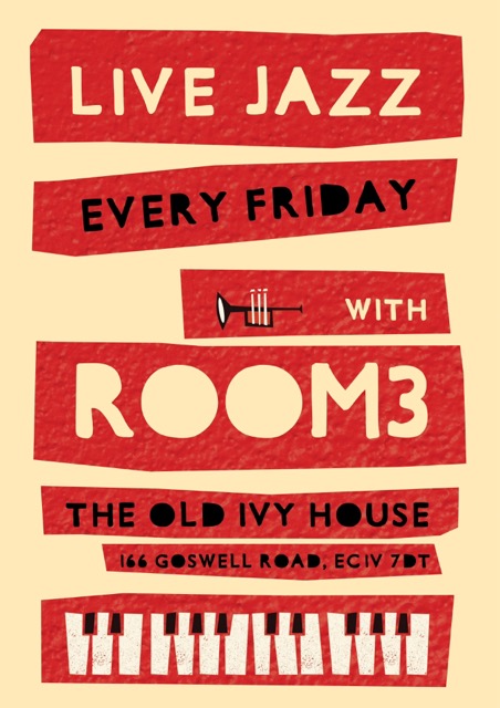 Live Jazz every Friday with Room 3